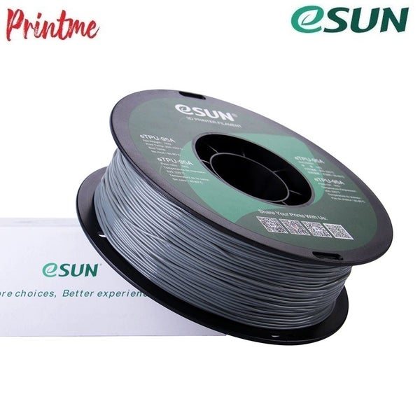 eSUN TPU-95A Grey 1.75mm 3D PRINTER FILAMENT 1kg/2.2lbs Carousel 1