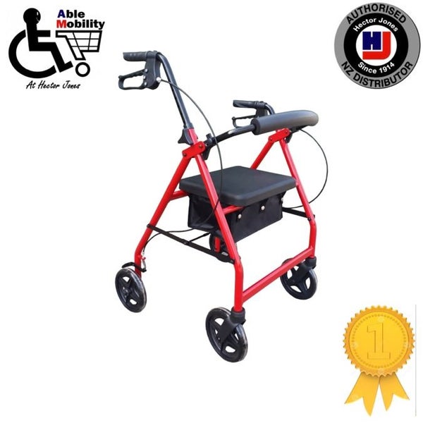 MOBILITY WALKER ROLLATOR QUALITY LARGER WHEELED OUTDOOR INDOOR MODEL Carousel 2