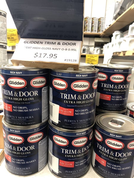 PAINT 1 LTR OIL BASED GLOSS NAVY BLUE INT/EXTERIOR Carousel 1