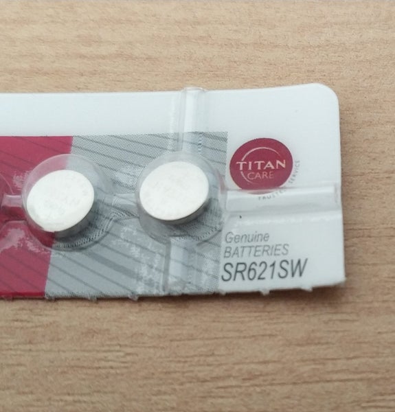 Genuine Titan SR621SW (364) watch battery Carousel 1