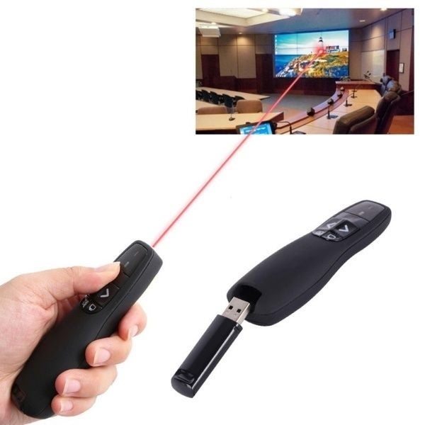 2.4Ghz USB Wireless Presenter Laser Pointer Carousel 7