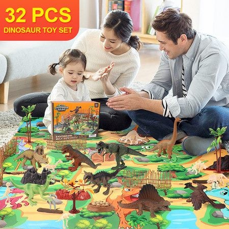 Dinosaur Toys Activity Play Mat Carousel 1