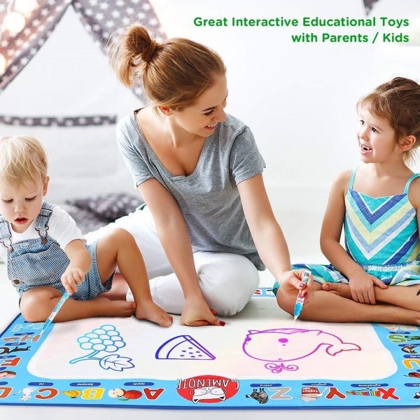 100x75CM Large Water Drawing Mat Carousel 2