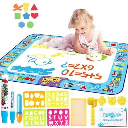 100x75CM Large Water Drawing Mat Carousel 1