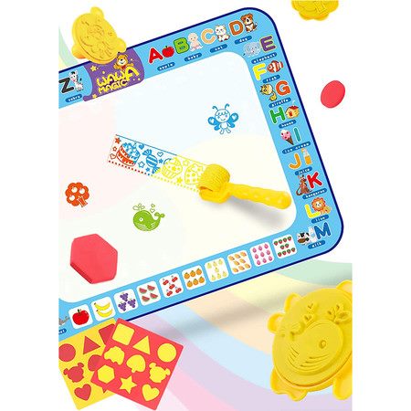 100x75CM Large Water Drawing Mat Carousel 7