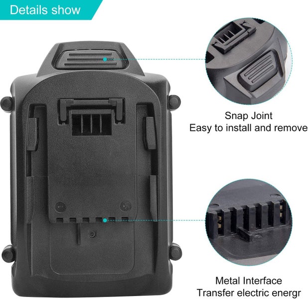 Worx Battery 4Ah 4000mah Worx WA3511 WA3512 WA3523 WU289 WU381 WX163 Carousel 2