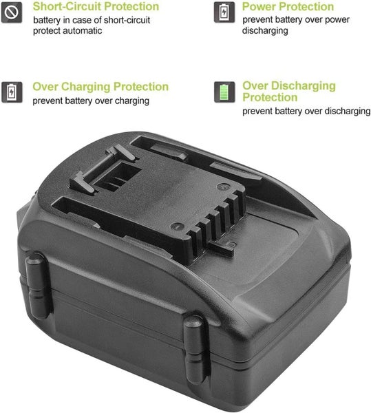 Worx Battery 4Ah 4000mah Worx WA3511 WA3512 WA3523 WU289 WU381 WX163 Carousel 1