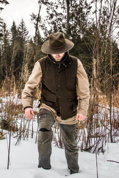 OUTBACK OILSKIN DEER HUNTER VEST Carousel 2