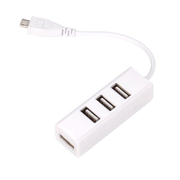 Micro Usb To 4 Port Hub For Raspberry Orange Pi Odroid Banana 2 USB Cables Hubs Carousel 4