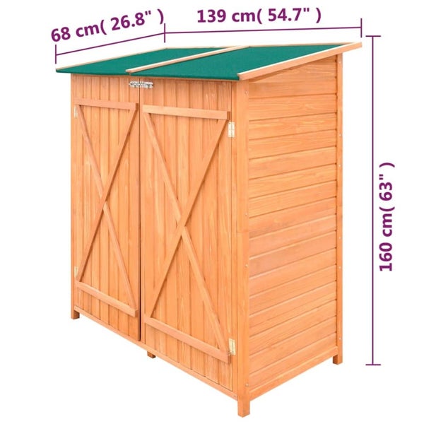 Wooden Shed Garden Tool Shed Storage Room Large Oiboln Carousel 2
