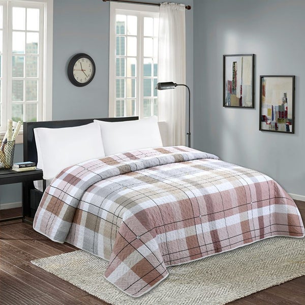 Stripe Bedspread Quilt Coverlet Bed Cover For Queen Size Bed -B22 Carousel 1