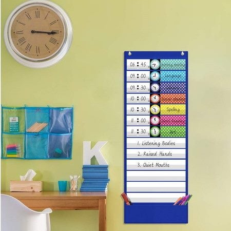 Daily Schedule Pocket Chart Carousel 2