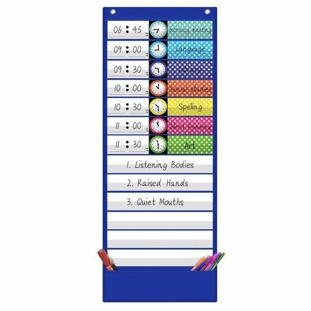 Daily Schedule Pocket Chart Carousel 1