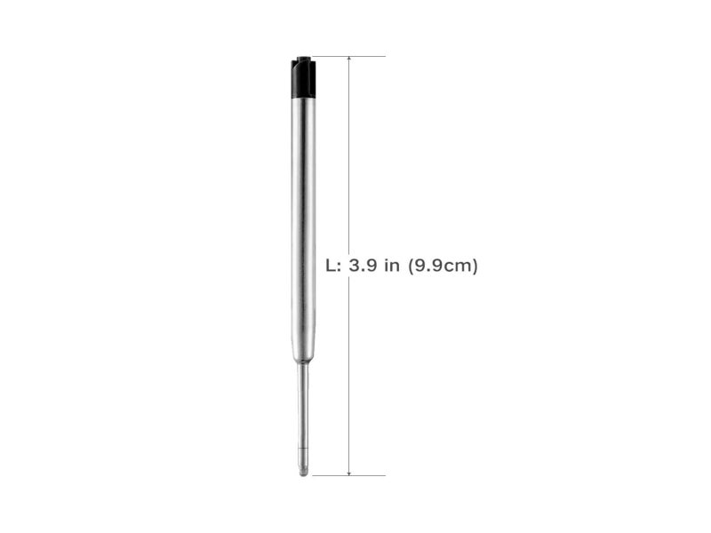 10 PCS Parker Ballpoint Pen Refills - Black Carousel 2