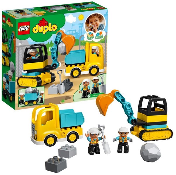 LEGO DUPLO: Truck & Tracked Excavator - (10931) Carousel 1