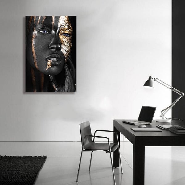 ON SALE FREE SHIPPING - 1 Piece Large Canvas Print - Fashion Portrait Carousel 2