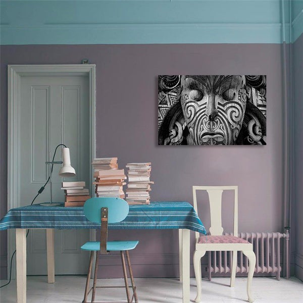 ON SALE FREE SHIPPING - LARGE Canvas Art Print - Maori Art Carousel 5