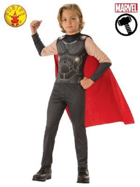 MARVEL SUPER HERO THOR COSTUME, CHILD ASSORTED SIZES AVAILABLE Carousel 1