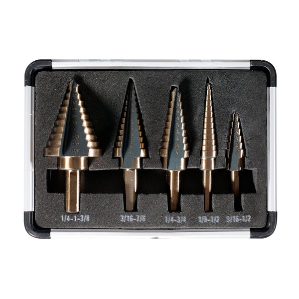 Step Drill Bit Set Carousel 2