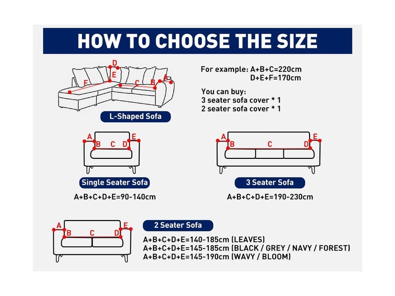 SOFA COVER COUCH COVER SINGLE SEATER Carousel 7