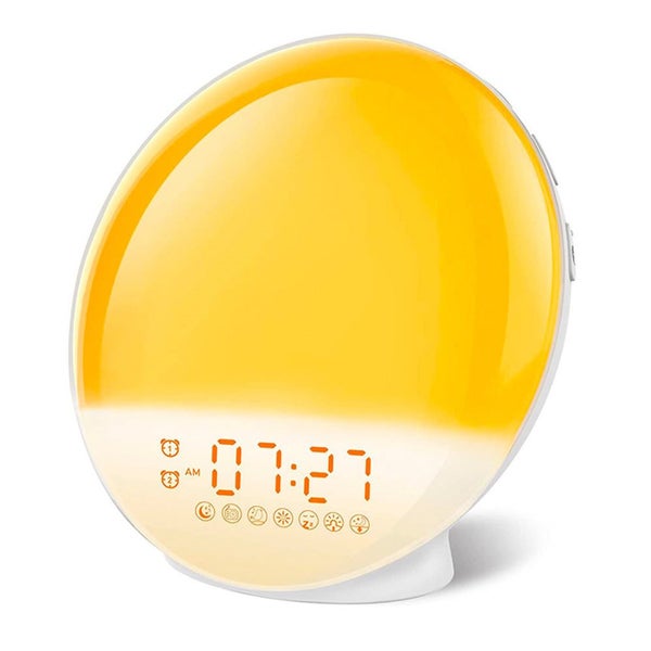 Wake Up Sunrise Simulation Alarm Clock for Kids - USB Powered Carousel 1