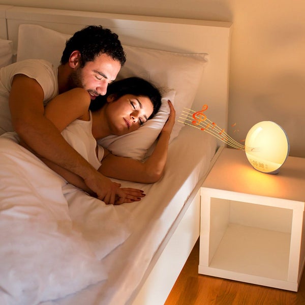 Wake Up Sunrise Simulation Alarm Clock for Kids - USB Powered Carousel 10