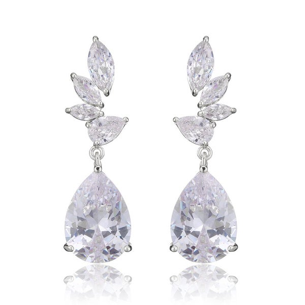 Earrings Jewelry Stud Diamonds Rhinestone Crystal Luxury Earrings Cubic Zirconia Carousel 1