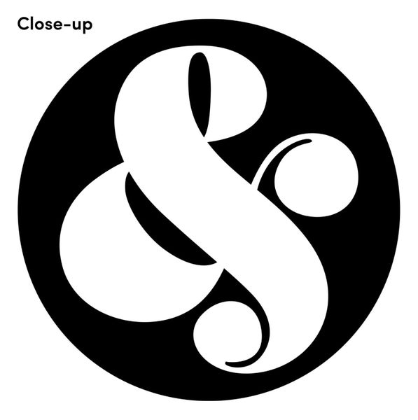 Ampersand Art Print - 11" x 14" Carousel 2