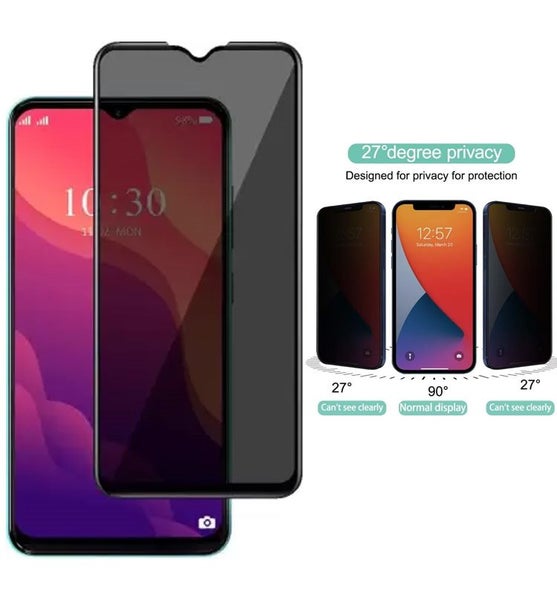 Oppo a78 4g Privacy Screen Protector tempered glass full screen Carousel 1