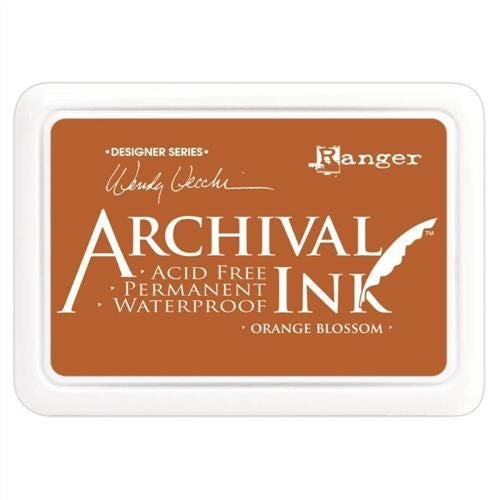 Ranger Ink Archival Ink Pads by Wendy Vecchi Orange Blossom Carousel 1