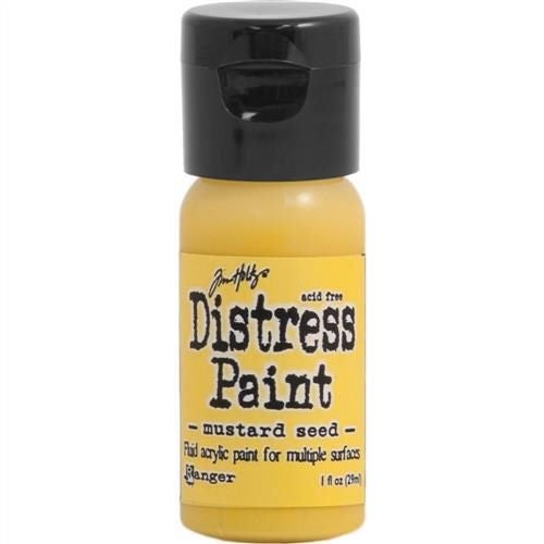 Ranger Ink Tim Holtz Distress Paint Flip Top Mustard Seed Carousel 1