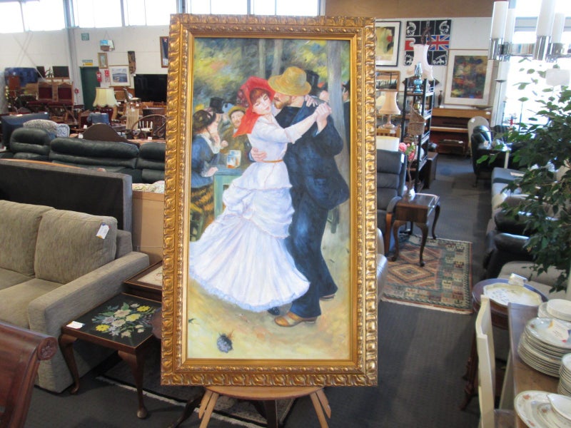 "Dance at Bougival" - Pierre-Auguste Renoir - Framed Reproduction Carousel 1