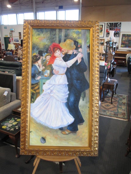"Dance at Bougival" - Pierre-Auguste Renoir - Framed Reproduction Carousel 2