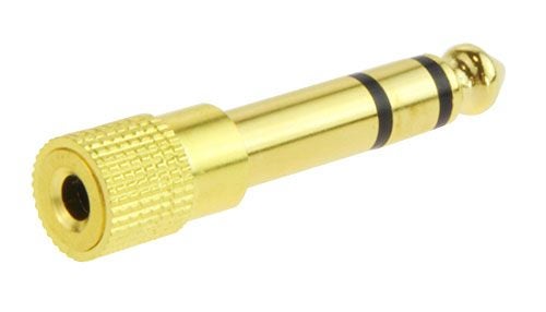 Pudney Adaptor 6.3Mm Stereo Plug To 3.5Mm Stereo Socket Carousel 1