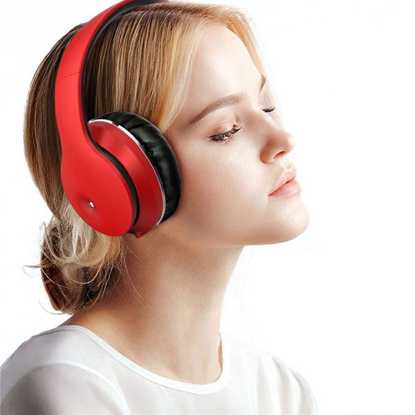 Adjustable Wireless Stereo Over Ear Headset - USB Rechargeable Carousel 12