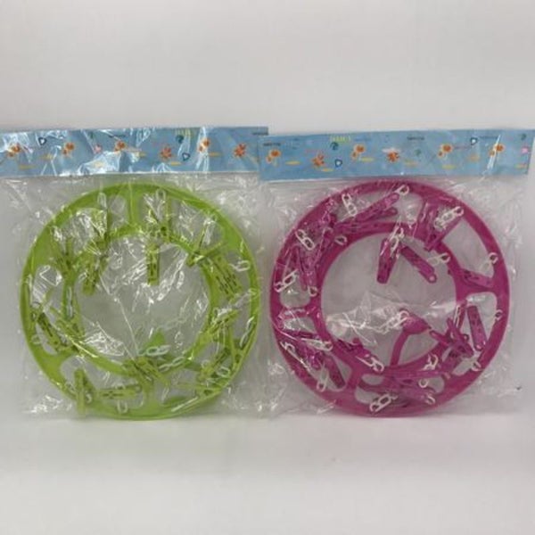 Laundry Drying Clip Rack 1 (Set of 12 Assorted) Carousel 1