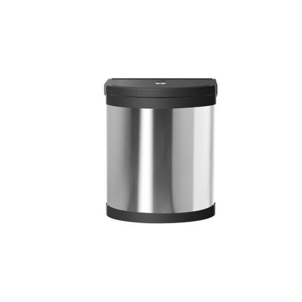 Swing Out Pull Out Bin Stainless Steel Garbage Rubbish Can 12L Carousel 1