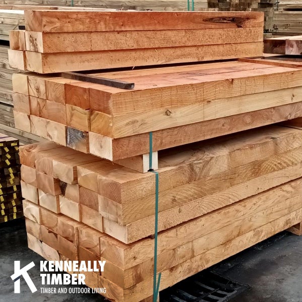 200x100mm MACROCARPA SLEEPERS 1.8m Carousel 1