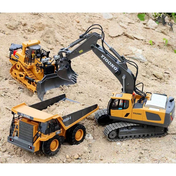 9 Channel Remote Control Bulldozer Toy Carousel 2
