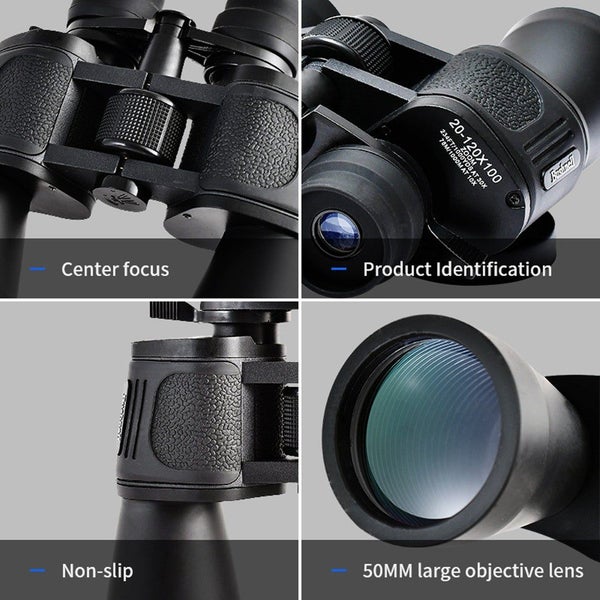 Hod Health And Home 20 120X100 Telescope Binoculars Professional Powerful Zoom B Carousel 3