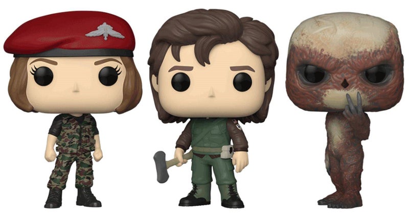 Stranger Things - Robin, Steve & Vecna US Exclusive Pop! 3-Pack Carousel 1