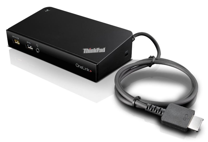 Lenovo LAPTOP OneLink+ Dock USB 3.0 DUAL SCREEN ThinkPad Yoga & X1 Carbon Carousel 1
