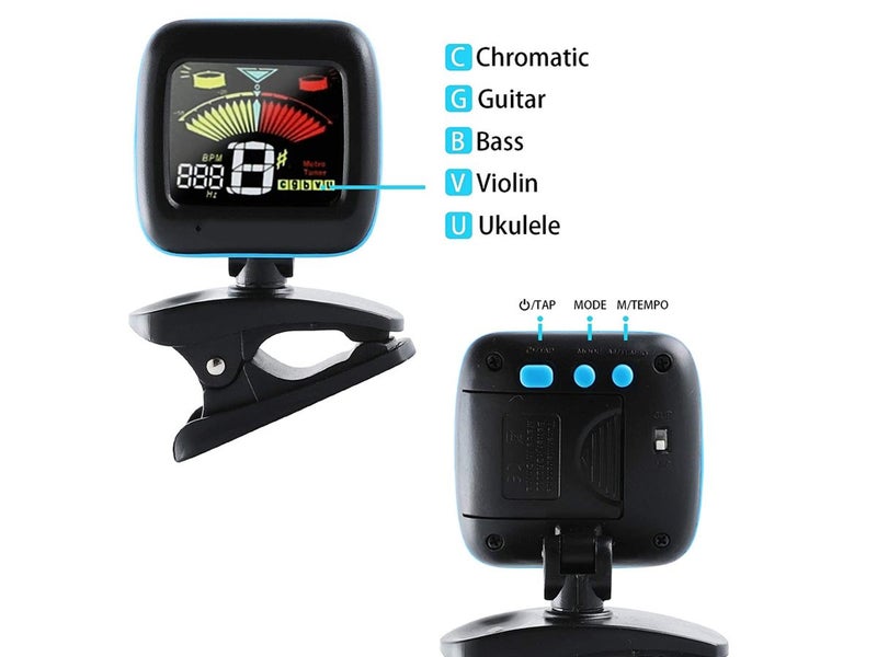 Digital Electric Guitar Tuner NZ Clearance Carousel 10