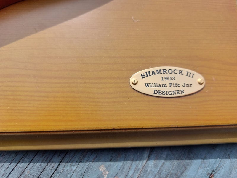 Wooden Half Hull - The Shamrock [18977] Carousel 2