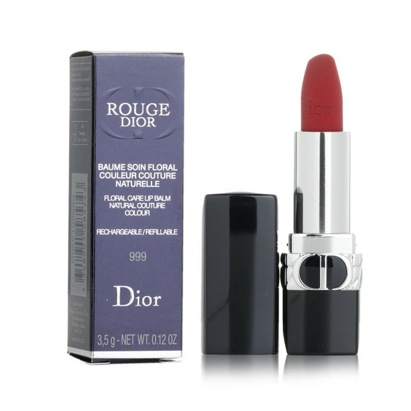 Christian Dior Rouge Dior Floral Care Refillable Lip Balm - # 999 (Matte Balm) 3 Carousel 2