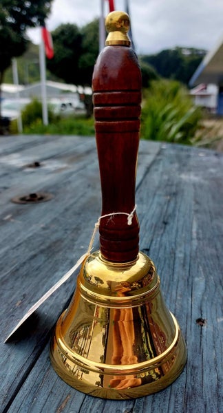 Brass Hand Bell 3" [18925] Carousel 1