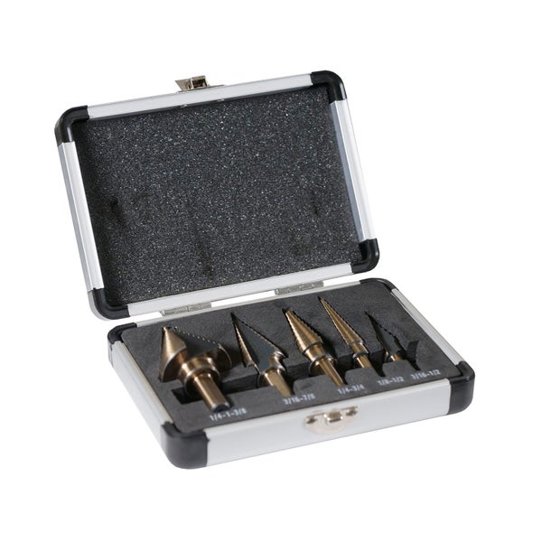 Step Drill Bit Set Carousel 1