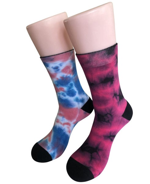 Clearance Sell - Any 2 pairs Digital Printing Cotton Socks Carousel 2