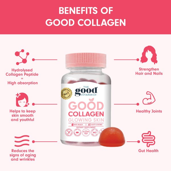 The Good Vitamin CO. Good Collagen Glowing Skin 50 Soft-Chews Carousel 2