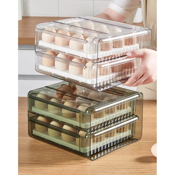 32 Grid Egg Storage Container Fridge Kitchen - Brand New NZ Stock Carousel 9